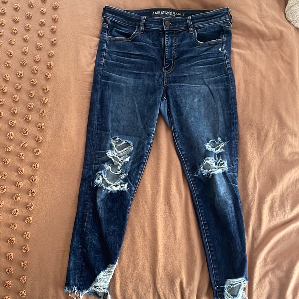 American Eagle Hi-Rise Jegging Crop.